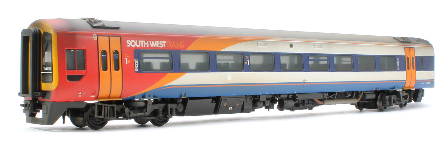 31-495SFW Bespoke Weathered Class 158 2-Car DMU 158884 South West Trains - DCC Sound