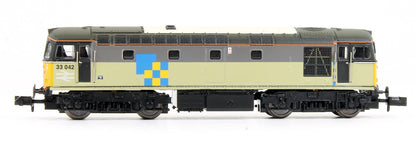 Pre-Owned Class 33/0 33042 Triple Grey Construction Sector Diesel Locomotive