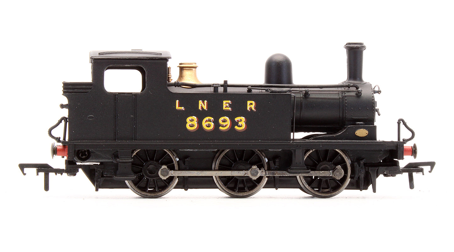 Pre-Owned J72 Tank LNER Plain Black '8693' Steam Locomotive