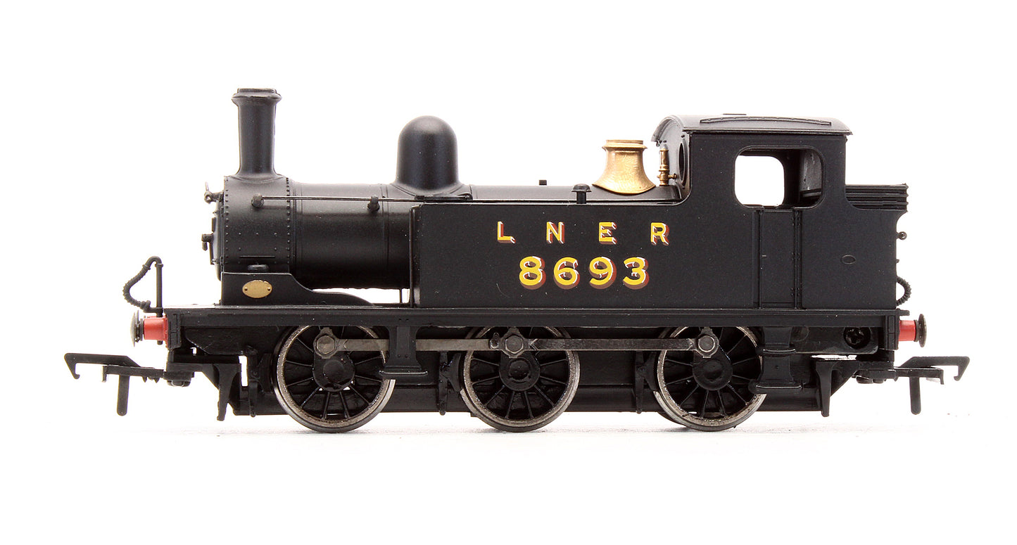 Pre-Owned J72 Tank LNER Plain Black '8693' Steam Locomotive