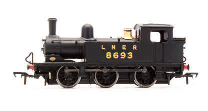 Pre-Owned J72 Tank LNER Plain Black '8693' Steam Locomotive