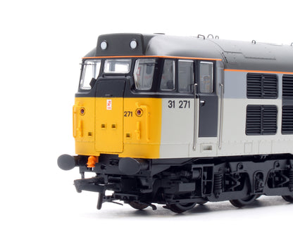 ACC3185-DCC Class 31 31271 Railfreight Construction Sector Triple Grey Diesel Locomotive - DCC Sound