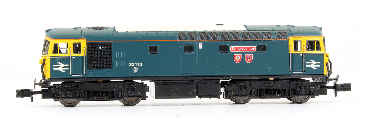 Pre-Owned 2D-001-023 Class 33/1 33112 'Templecombe' BR Blue (Depot Special) Diesel Locomotive - DCC Fitted
