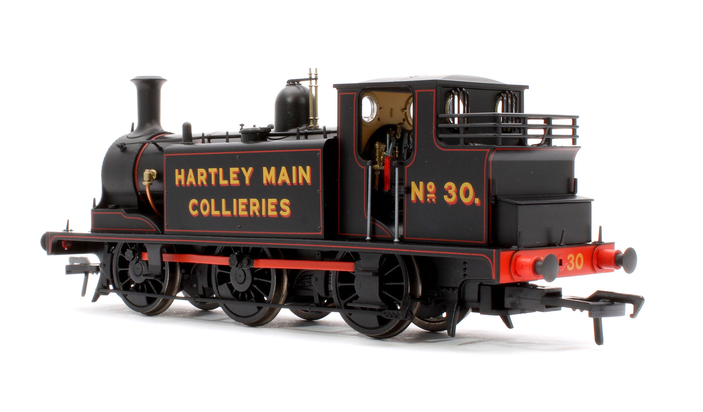 LBSCR Stroudley ‘E1’ 0-6-0T No. 30, Hartley Main Colliery Livery - Steam Tank Locomotive