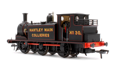 LBSCR Stroudley ‘E1’ 0-6-0T No. 30, Hartley Main Colliery Livery - Steam Tank Locomotive - DCC Sound