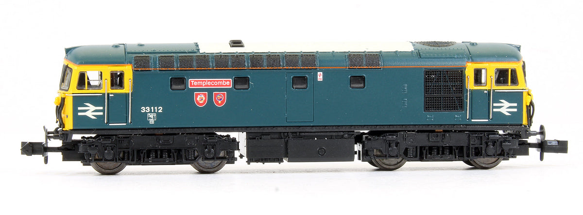 Pre-Owned 2D-001-023 Class 33/1 33112 'Templecombe' BR Blue (Depot Special) Diesel Locomotive - DCC Fitted