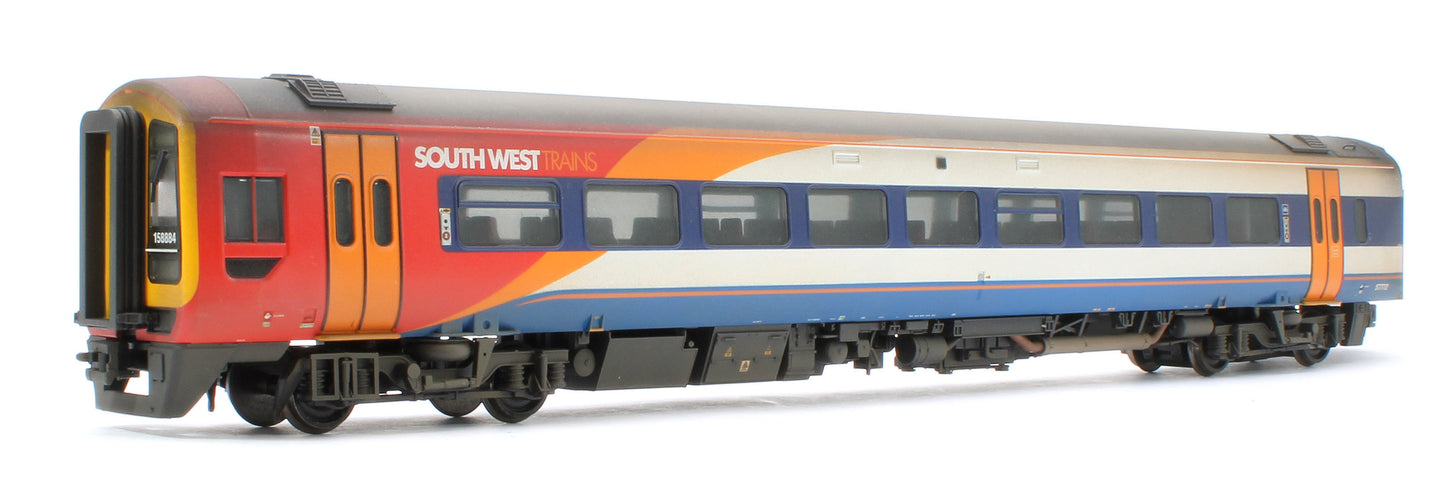 31-495SFW Bespoke Weathered Class 158 2-Car DMU 158884 South West Trains - DCC Sound