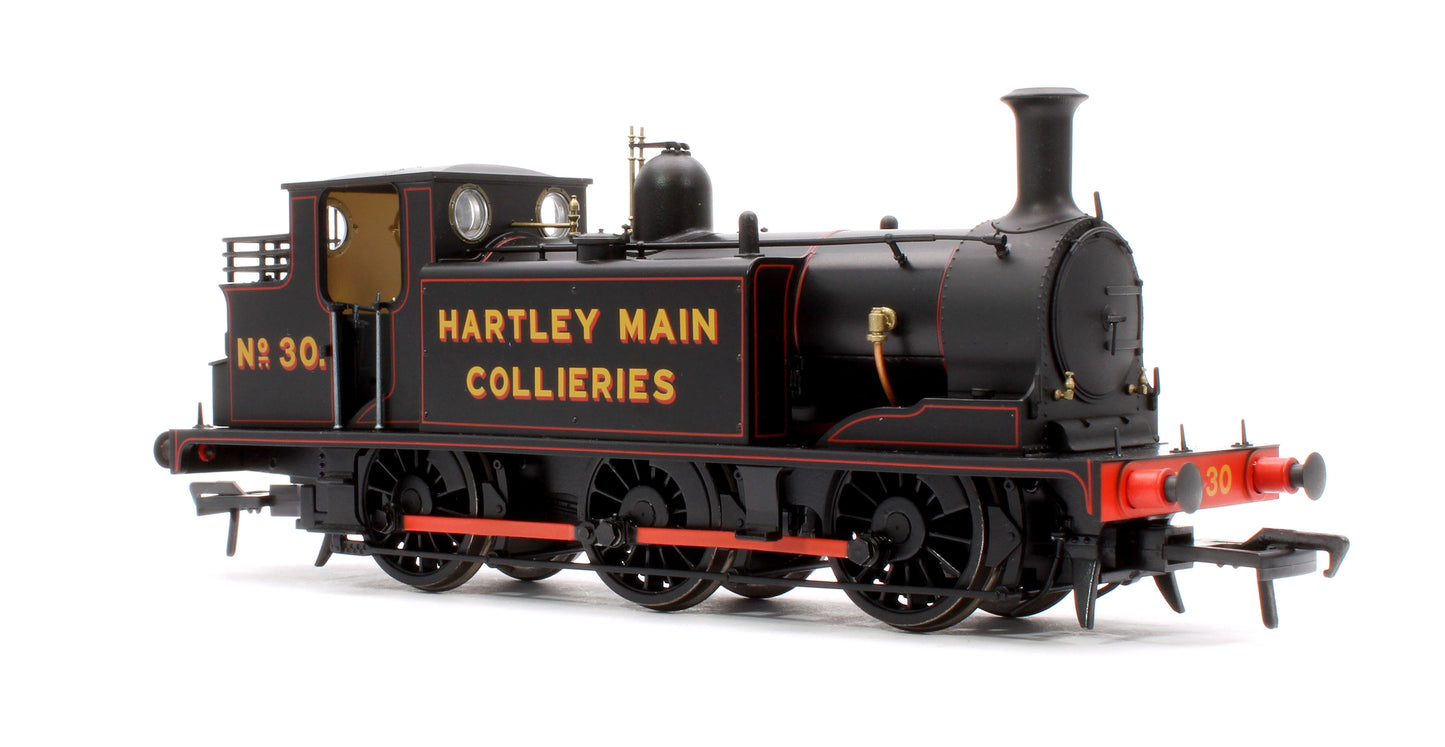 LBSCR Stroudley ‘E1’ 0-6-0T No. 30, Hartley Main Colliery Livery - Steam Tank Locomotive