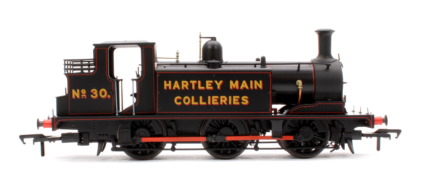 LBSCR Stroudley ‘E1’ 0-6-0T No. 30, Hartley Main Colliery Livery - Steam Tank Locomotive