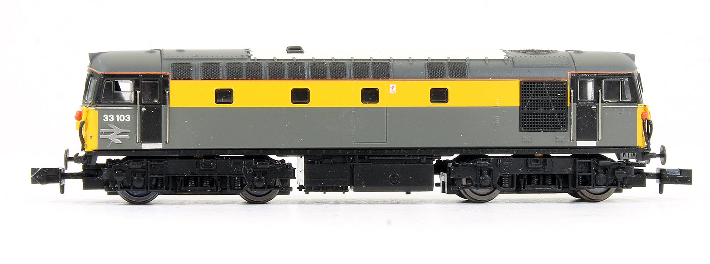 Pre-Owned Class 33/1 33103 Engineers Grey/Yellow Dutch Diesel Locomotive