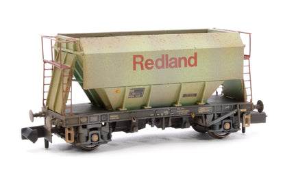 Set of 3 Redland PGA 51T Hopper Wagons - Weathered