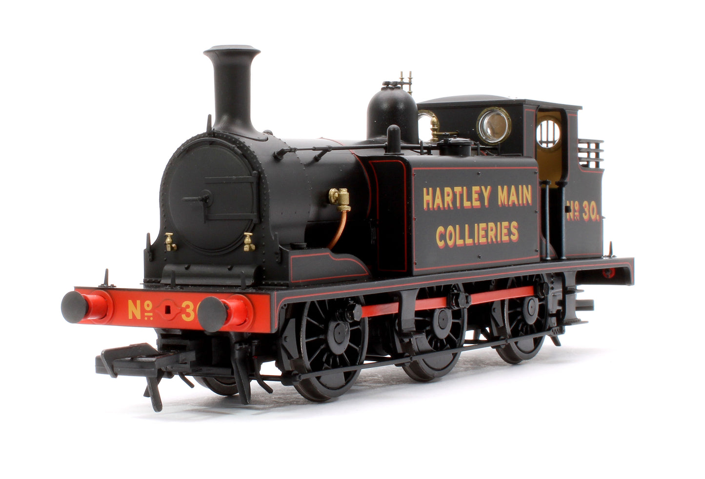 LBSCR Stroudley ‘E1’ 0-6-0T No. 30, Hartley Main Colliery Livery - Steam Tank Locomotive - DCC Sound