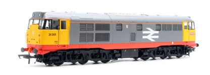 Class 31 31301 Railfreight Red-Stripe Diesel Locomotive - DCC Sound