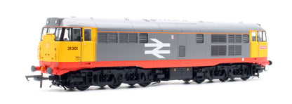 Class 31 31301 Railfreight Red-Stripe Diesel Locomotive - DCC Sound