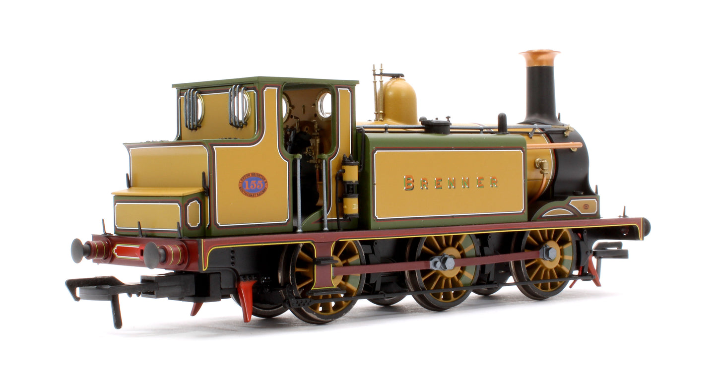 LBSCR Stroudley ‘E1’ 0-6-0T No. 155 Brenner, LBSCR Improved Engine Green - Steam Tank Locomotive