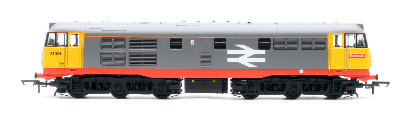 Class 31 31301 Railfreight Red-Stripe Diesel Locomotive - DCC Sound