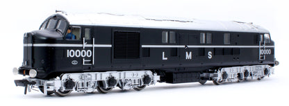 LMS 10000 Black & Chrome With LMS Lettering Diesel Locomotive