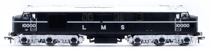LMS 10000 Black & Chrome With LMS Lettering Diesel Locomotive - DCC Sound