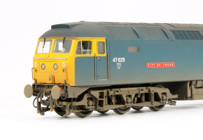 Pre-Owned Class 47625 'City Of Truro' BR Blue Weathered Diesel Locomotive (Regional Exclusive Model) - DCC Sound