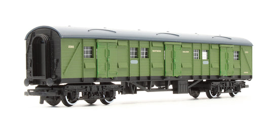 Pre-Owned SR Olive Green Bogie Luggage Van '2355'