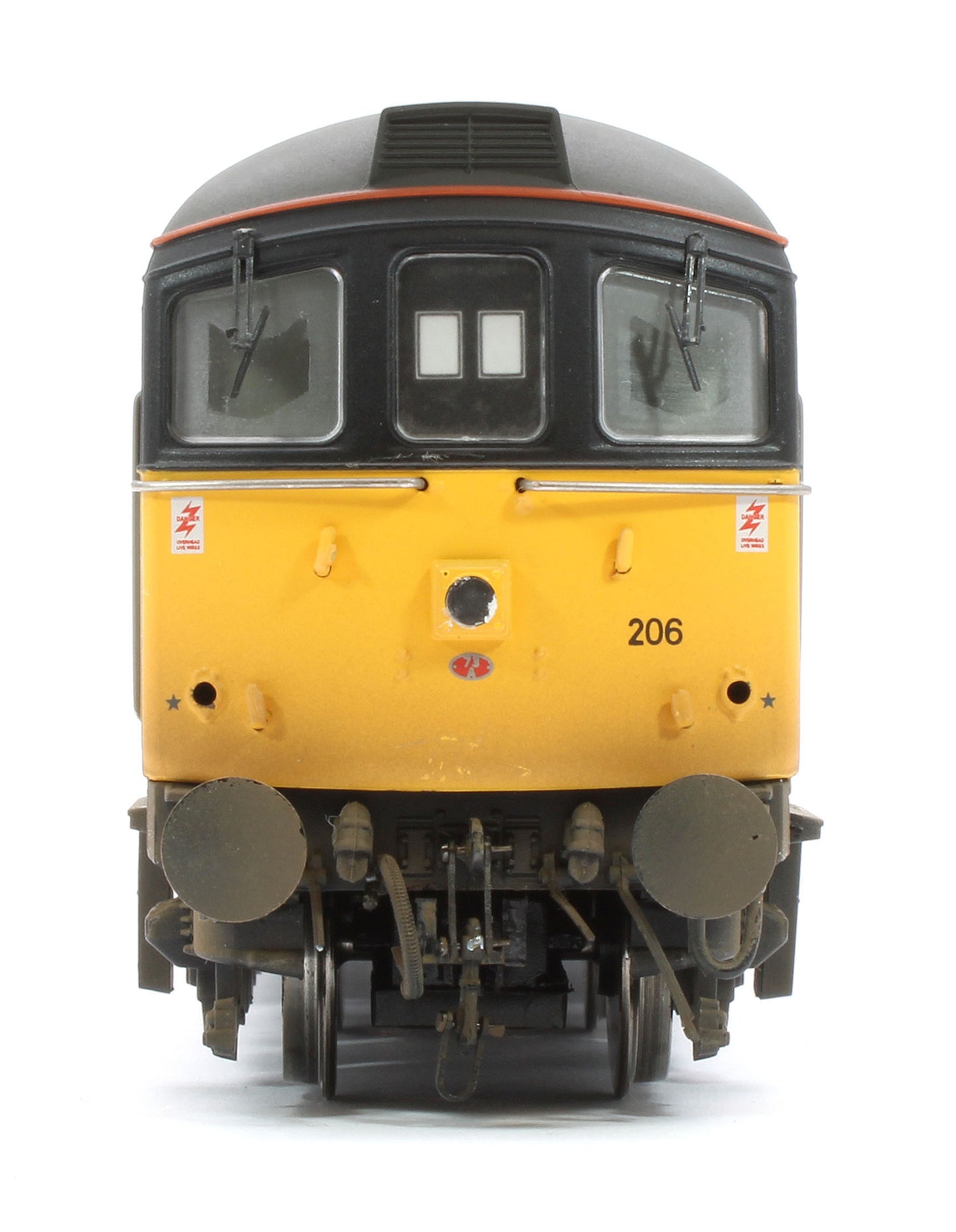 3337W Bespoke Weathered Railfreight Distribution Class 33206 Diesel Locomotive