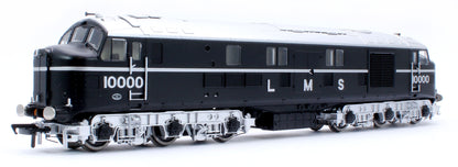 LMS 10000 Black & Chrome With LMS Lettering Diesel Locomotive