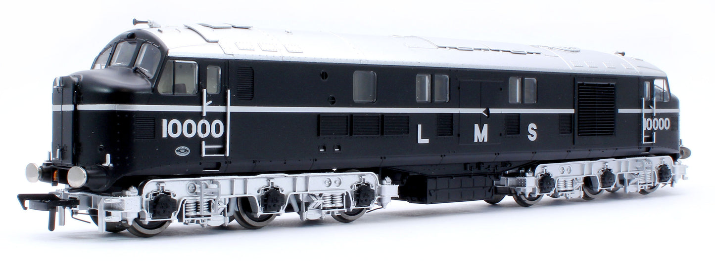 LMS 10000 Black & Chrome With LMS Lettering Diesel Locomotive - DCC Sound