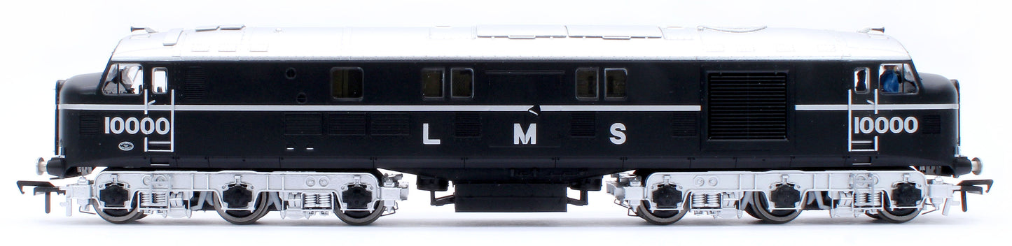 LMS 10000 Black & Chrome With LMS Lettering Diesel Locomotive - DCC Sound