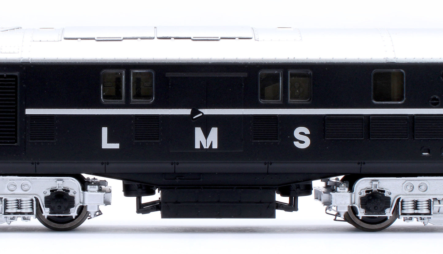 LMS 10000 Black & Chrome With LMS Lettering Diesel Locomotive - DCC Sound