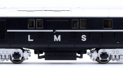 LMS 10000 Black & Chrome With LMS Lettering Diesel Locomotive - DCC Sound