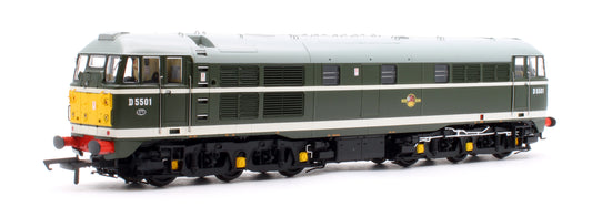 Class 30 D5501 BR Green Diesel Locomotive - DCC Sound