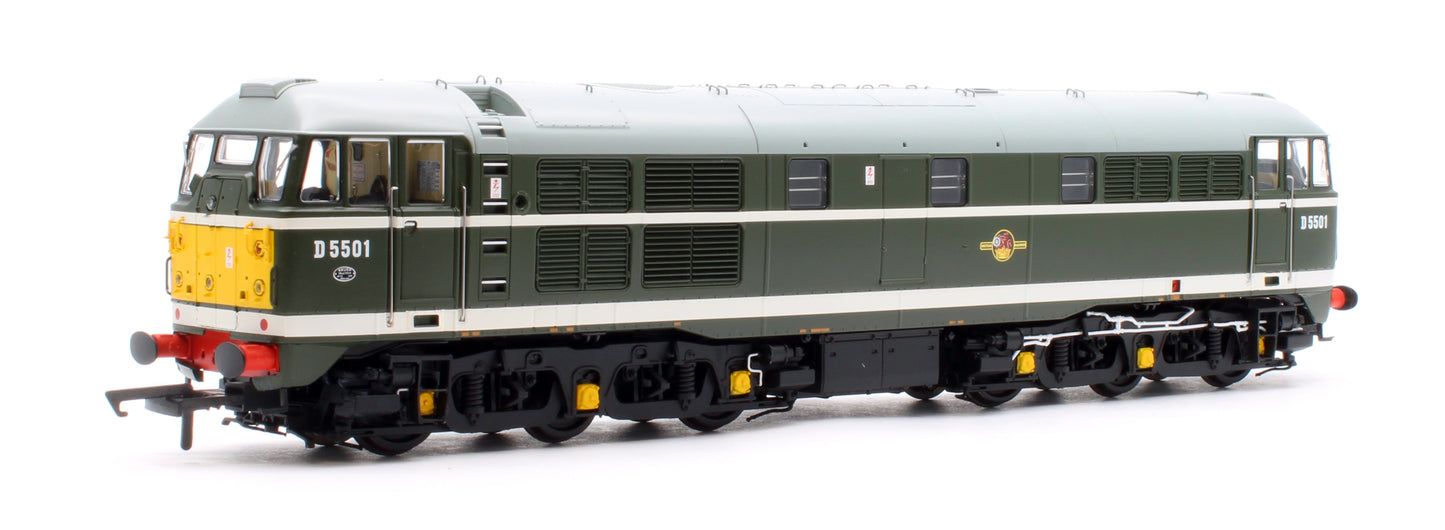 Pre-Owned ACC3177 Class 30 D5501 BR Green Diesel Locomotive