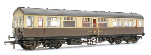 BL-201-006W Bespoke Weathered Black Label GWR Great Western Q13 Inspection Saloon, GWR Chocolate & Cream (Twin Cities) 80972