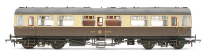 BL-201-006W Bespoke Weathered Black Label GWR Great Western Q13 Inspection Saloon, GWR Chocolate & Cream (Twin Cities) 80972