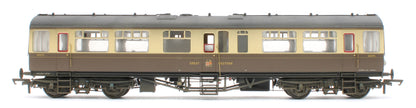 BL-201-006W Bespoke Weathered Black Label GWR Great Western Q13 Inspection Saloon, GWR Chocolate & Cream (Twin Cities) 80972