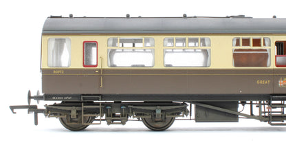 BL-201-006W Bespoke Weathered Black Label GWR Great Western Q13 Inspection Saloon, GWR Chocolate & Cream (Twin Cities) 80972
