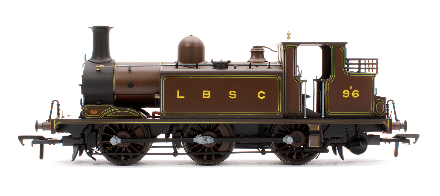 LBSCR Stroudley ‘E1’ 0-6-0T No.B96, LBSCR Marsh Umber - Steam Tank Locomotive - DCC Sound