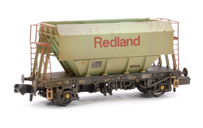 Set of 3 Redland PGA 51T Hopper Wagons - Weathered