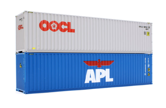 40ft' High Cube Container OOCL 897811 2/APL 608507 0