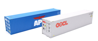 40ft' High Cube Container OOCL 897811 2/APL 608507 0