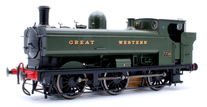 Class 57xx Pannier 'Great Western' Green 7718 - Steam Tank Locomotive - DCC Fitted