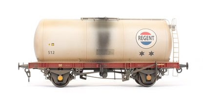 Pre-Owned TTA 45T Tanker Regent Grey/Red 512 - Custom Weathered