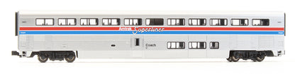 Pre-Owned Amtrak Superliner Passenger Car Phase II 4 Car Set A