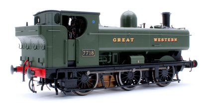 Class 57xx Pannier 'Great Western' Green 7718 - Steam Tank Locomotive - DCC Fitted