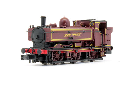 Pre-Owned London Transport 0-6-0 Maroon Pannier L94 Steam Locomotive