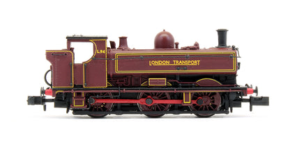 Pre-Owned London Transport 0-6-0 Maroon Pannier L94 Steam Locomotive