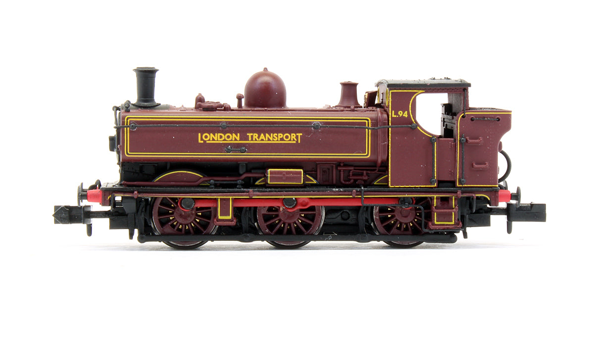 Pre-Owned London Transport 0-6-0 Maroon Pannier L94 Steam Locomotive