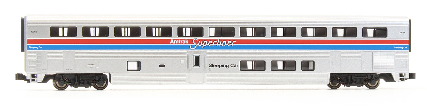 Pre-Owned Amtrak Superliner Passenger Car Phase II 4 Car Set B