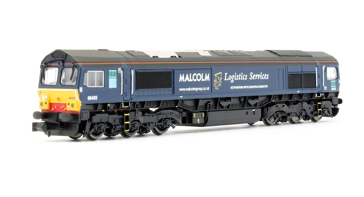 Pre-Owned Class 66405 DRS Malcolm Logistics Diesel Locomotive