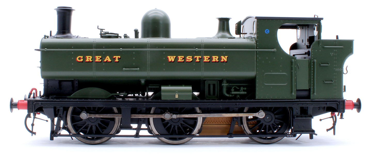 Class 57xx Pannier 'Great Western' Green Unnumbered - Steam Tank Locomotive - DCC Fitted